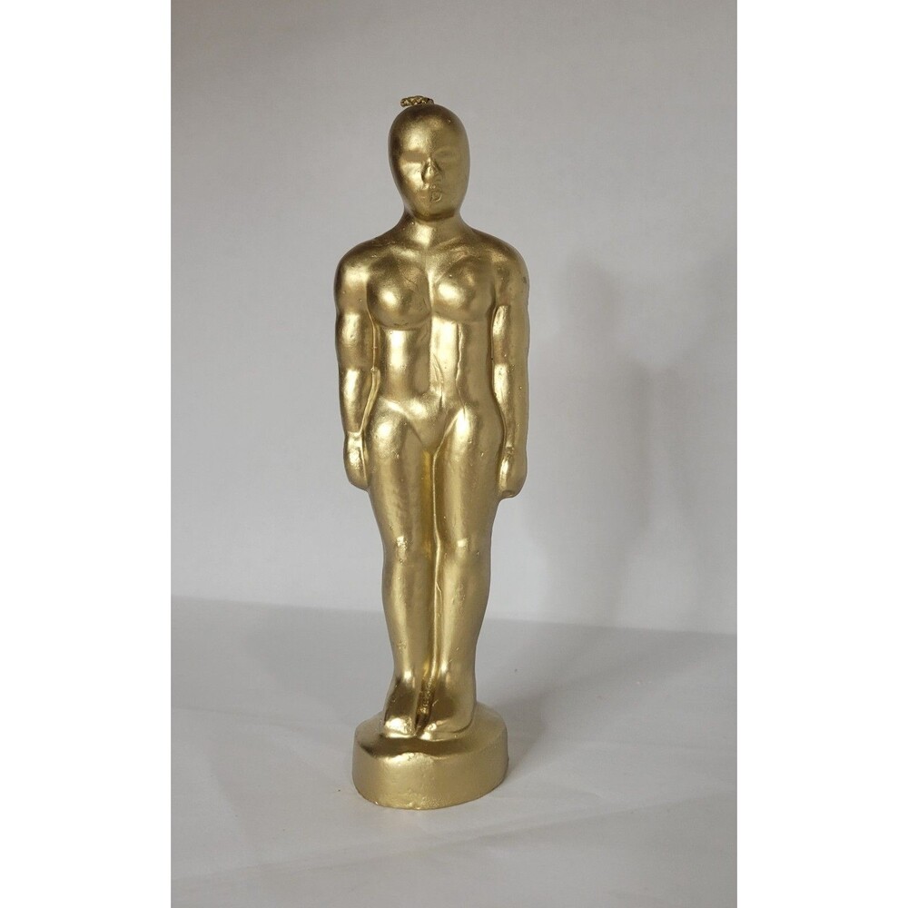 Gold Man Candle